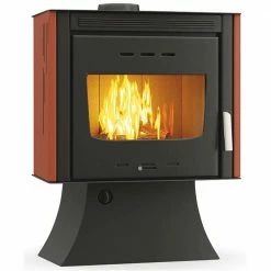 Σόμπα ξύλου αερόθερμη THERMIKI ATS 100 AERO 15 KW