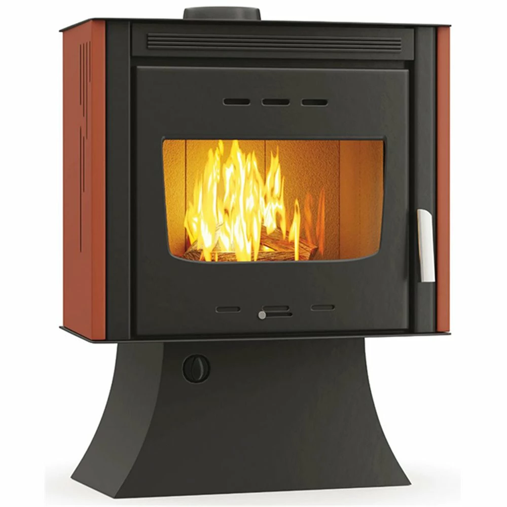 Σόμπα ξύλου αερόθερμη THERMIKI ATS 100 AERO 15 KW 1 Σόμπα ξύλου αερόθερμη THERMIKI ATS 100 AERO 15 KW