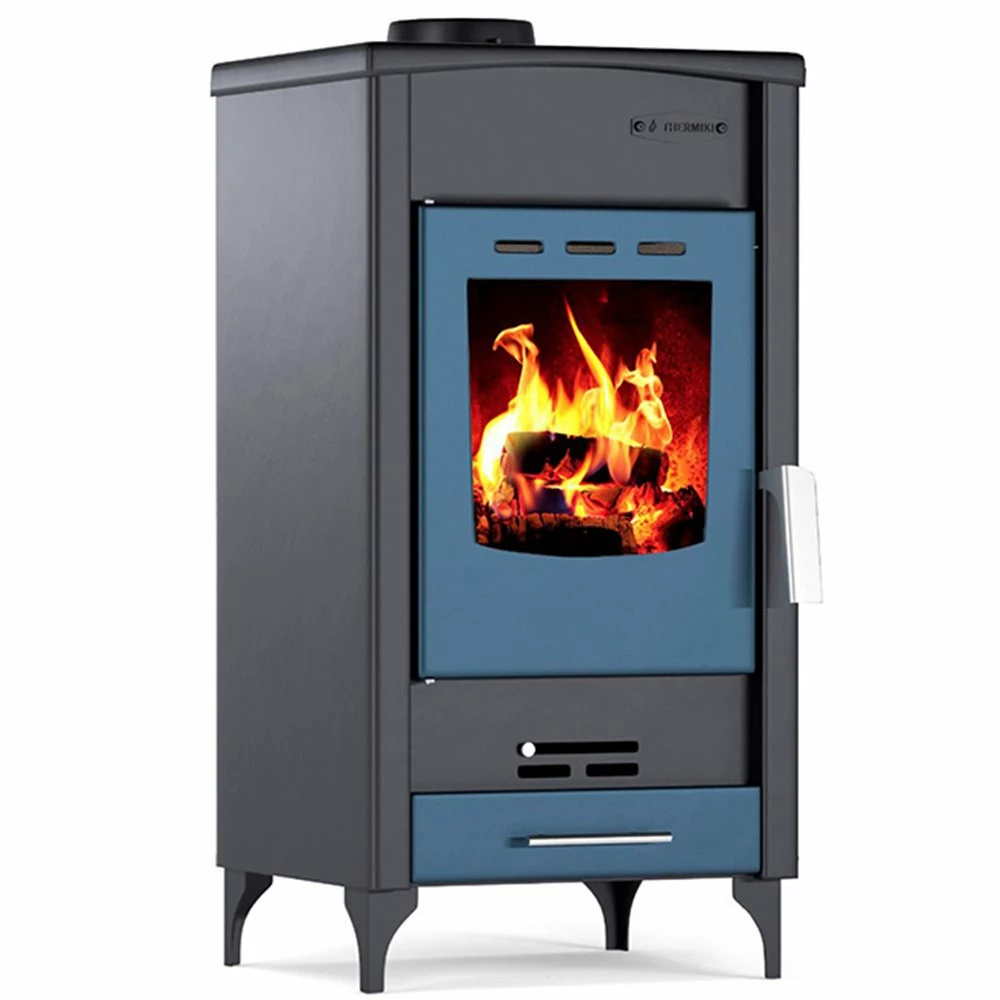 Σόμπα ξύλου THERMIKI ATS 90-10 12 KW 1 Σόμπα ξύλου THERMIKI ATS 90-10 12 KW