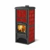 Extraflame Ενεργειακή σόμπα ξύλου καλοριφέρ La Nordica Loriet S DSA 16,8kW Bordeaux