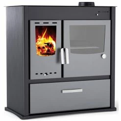 Ενεργειακή σόμπα ξύλου με φούρνο THERMIKI ATS MASINA PLUS 900 12,36 KW