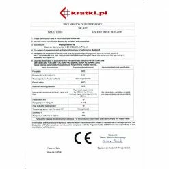 Ενεργειακή σόμπα ξύλου με λευκή κεραμική επένδυση KRATKI KOZA/AB/S/2/KAFEL/KREM 10KW / 70-90m2 -ΑΞΕΣΟΥΑΡ Εκπτώσεις kratki koza ab s 2 kafel krem 10kw 70 90m2 1 5