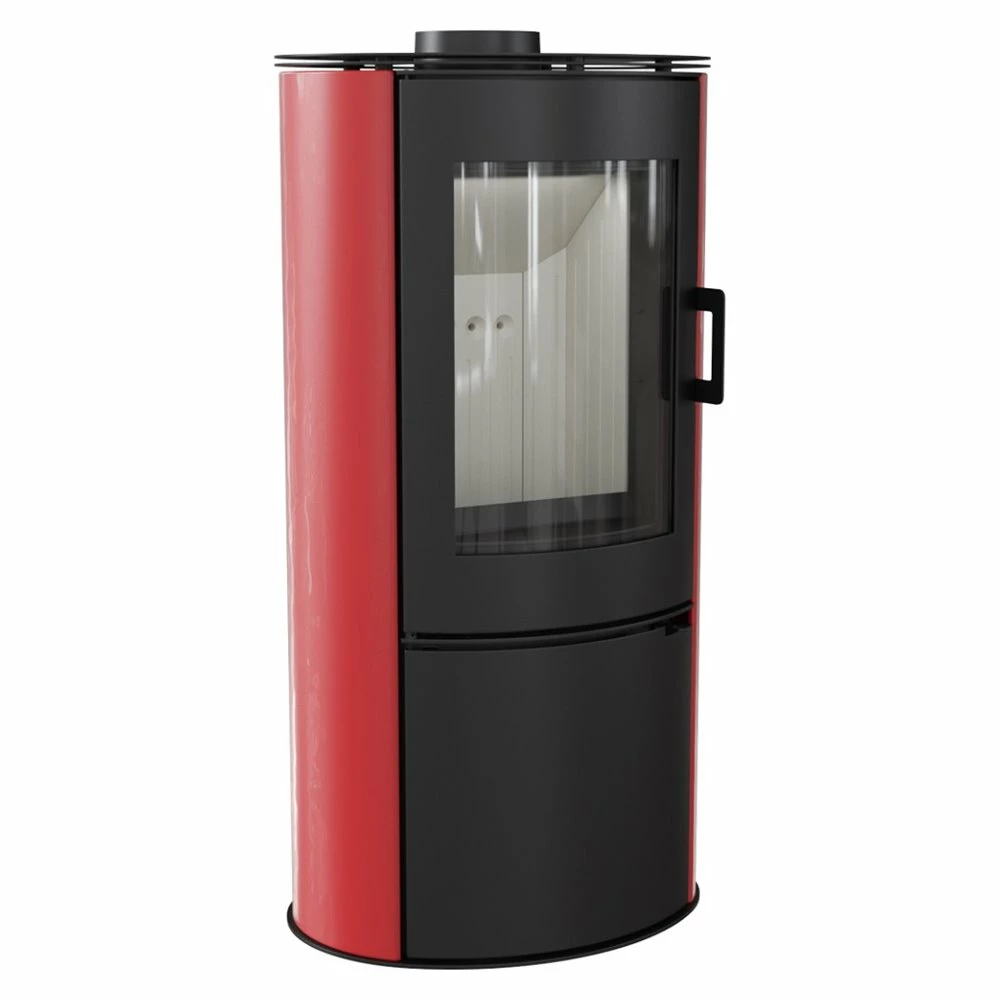 Ενεργειακή σόμπα ξύλου με κόκκινη κεραμική επένδυση KRATKI KOZA/AB/S/KAFEL/CZERWONY 8KW / 50-70m2 1 Ενεργειακή σόμπα ξύλου με κόκκινη κεραμική επένδυση KRATKI KOZA/AB/S/KAFEL/CZERWONY 8KW / 50-70m2