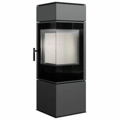 Ενεργειακή σόμπα ξύλου γωνιακή KRATKI THOR 8KW / 80-105m2