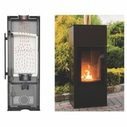 Ενεργειακή σόμπα ξύλου 3 όψεων KRATKI THOR/VIEW 8KW / 80-105m2 -ΑΞΕΣΟΥΑΡ Εκπτώσεις kratki thor view 8kw 80 105m2 acumotte 3