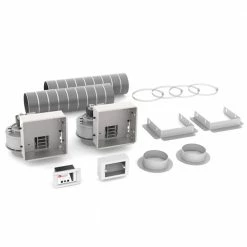 Extraflame La Nordica Κιτ “Wind Air” με 2 βεντιλατέρ περσίδας για Monoblocco + Inserto