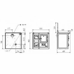 Ενεργειακή σόμπα καλοριφέρ με φούρνο HERGOM SAJA 8 / 100 SE 20,2 Kw -ΑΞΕΣΟΥΑΡ Εκπτώσεις ενεργειακή σόμπα καλοριφέρ με φούρνο hergom saja 8 100 se 202 kw 6