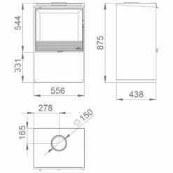 Ενεργειακή σόμπα ξύλου BRONPI CROASIA 9 KW -ΑΞΕΣΟΥΑΡ Εκπτώσεις ενεργειακή σόμπα ξύλου bronpi croasia 9 kw 1