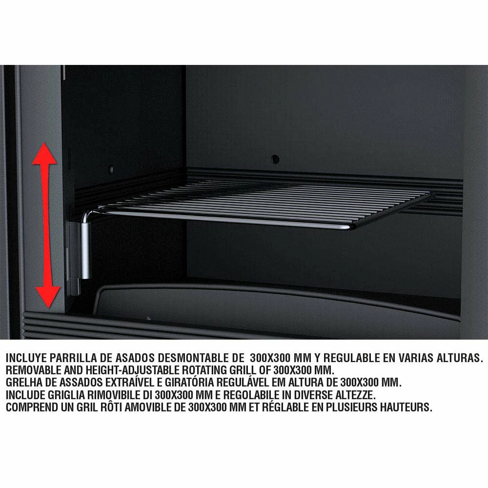 Ενεργειακή Σόμπα Ξύλου BRONPI VERSALLES 12 KW 5 Ενεργειακή Σόμπα Ξύλου BRONPI VERSALLES 12 KW - Image 5