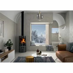 Ενεργειακή σόμπα ξύλου DEVILLE EGUZKI 6 Kw -ΑΞΕΣΟΥΑΡ Εκπτώσεις ενεργειακή σόμπα ξύλου deville eguzki 6 kw 1