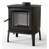 Ενεργειακή σόμπα ξύλου HERGOM CRAFTSBURY 7,5 Kw Ανθρακί