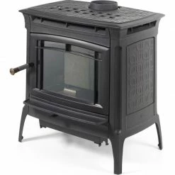 Ενεργειακή σόμπα ξύλου HERGOM MANCHESTER 12,6 Kw Ανθρακί