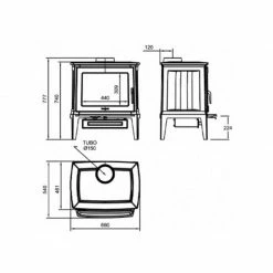 Ενεργειακή σόμπα ξύλου HERGOM Ε - 30 M 9,5 Kw 6 Ενεργειακή σόμπα ξύλου HERGOM Ε - 30 M 9,5 Kw -ΑΞΕΣΟΥΑΡ Εκπτώσεις ενεργειακή σόμπα ξύλου hergom ε 30 m 95 kw 2