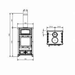 Extraflame Ενεργειακή σόμπα ξύλου LA NORDICA CONCITA 11,8 KW WHITE INFINITY -ΑΞΕΣΟΥΑΡ Εκπτώσεις ενεργειακή σόμπα ξύλου la nordica concita 118 kw white infinity 3