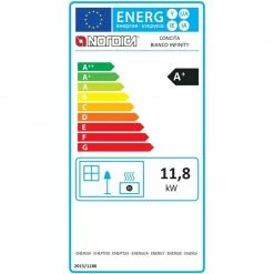 Extraflame Ενεργειακή σόμπα ξύλου LA NORDICA CONCITA 11,8 KW WHITE INFINITY -ΑΞΕΣΟΥΑΡ Εκπτώσεις ενεργειακή σόμπα ξύλου la nordica concita 118 kw white infinity 4