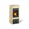 Extraflame Ενεργειακή σόμπα ξύλου La Nordica Gaia 6,0kW PARCHMENT