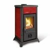 Extraflame Ενεργειακή σόμπα ξύλου La Nordica Gemma 6,0kW BORDEAUX