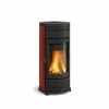 Extraflame Ενεργειακή σόμπα ξύλου La Nordica Helga EVO 7,3kW BORDEAUX