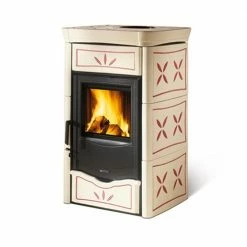 Extraflame Ενεργειακή σόμπα ξύλου La Nordica Nicoletta 8,0kW AMETHYST
