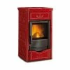 Extraflame Ενεργειακή σόμπα ξύλου La Nordica Nicoletta 8,0kW BORDEAUX