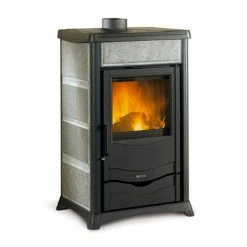 Extraflame Ενεργειακή σόμπα ξύλου La Nordica Rossella Plus 8,0kW NATURAL STONE