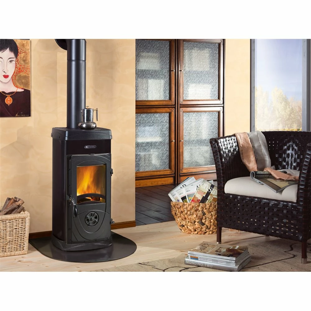 Extraflame Ενεργειακή σόμπα ξύλου La Nordica Super Max 6,0kW BLACK 2 Extraflame Ενεργειακή σόμπα ξύλου La Nordica Super Max 6,0kW BLACK - Image 2