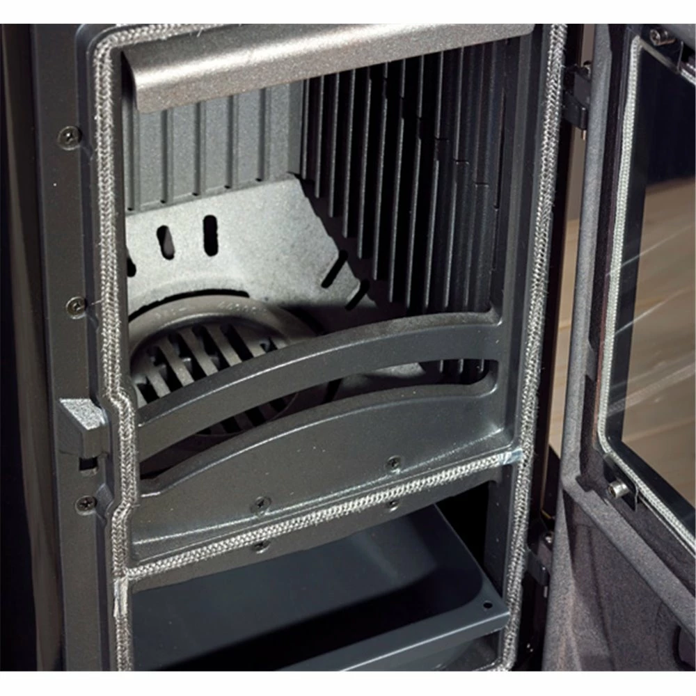 Extraflame Ενεργειακή σόμπα ξύλου La Nordica Super Max 6,0kW BLACK 4 Extraflame Ενεργειακή σόμπα ξύλου La Nordica Super Max 6,0kW BLACK - Image 4