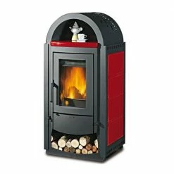 Extraflame Ενεργειακή σόμπα ξύλου La Nordica Svezia New BII 10,6kW BORDEAUX