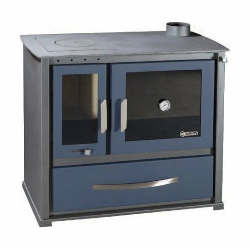 Ενεργειακή σόμπα ξύλου απο ατσάλι με φούρνο SYRIOS ALEA KS-2000A 11,5 KW 1 Ενεργειακή σόμπα ξύλου απο ατσάλι με φούρνο SYRIOS ALEA KS-2000A 11,5 KW