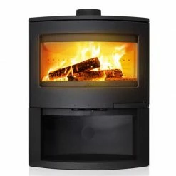 Ενεργειακή σόμπα ξύλου από μαντέμι INVICTA CALCIAS 9 KW