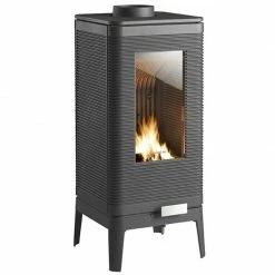 Ενεργειακή σόμπα ξύλου από μαντέμι INVICTA IWAKI 7 KW