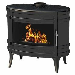 Ενεργειακή σόμπα ξύλου από μαντέμι INVICTA MANDOR 12 KW