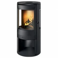 Ενεργειακή σόμπα ξύλου από μαντέμι INVICTA NEOSEN 3 Vitres 6 KW