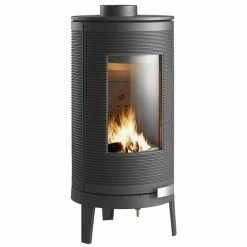 Ενεργειακή σόμπα ξύλου από μαντέμι INVICTA OKINO 7kW