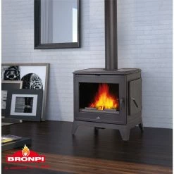 Ενεργειακή Σόμπα Ξύλου Με Φούρνο BRONPI DERBY-14 14,3 KW