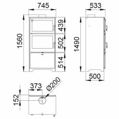 Ενεργειακή Σόμπα Ξύλου Με Φούρνο BRONPI MURANO-L 14 KW 9 Ενεργειακή Σόμπα Ξύλου Με Φούρνο BRONPI MURANO-L 14 KW -ΑΞΕΣΟΥΑΡ Εκπτώσεις ενεργειακή σόμπα ξύλου με φούρνο bronpi murano l 14 kw 4