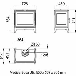 Ενεργειακή Σόμπα Ξύλου Με Φούρνο BRONPI PRESTON-14 14,3 KW -ΑΞΕΣΟΥΑΡ Εκπτώσεις ενεργειακή σόμπα ξύλου με φούρνο bronpi preston 14 143 kw 3