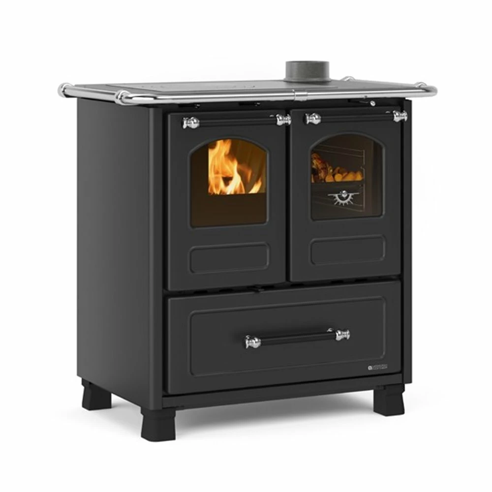 Extraflame Ενεργειακή σόμπα ξύλου με φούρνο La Nordica Family 4,5 7,5kW BLACK 1 Extraflame Ενεργειακή σόμπα ξύλου με φούρνο La Nordica Family 4,5 7,5kW BLACK