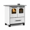 Extraflame Ενεργειακή σόμπα ξύλου με φούρνο La Nordica Family 4,5 7,5kW WHITE