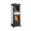 Extraflame Ενεργειακή σόμπα ξύλου με φούρνο La Nordica Gemma Forno 7,2kW WHITE