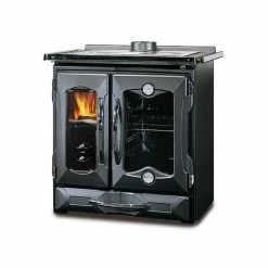 Extraflame Ενεργειακή σόμπα ξύλου με φούρνο La Nordica Mamy 8,7kW BLACK
