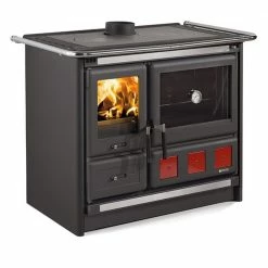 Extraflame Ενεργειακή σόμπα ξύλου με φούρνο La Nordica Rosa XXL 8,5kW BLACK