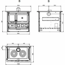 Extraflame Ενεργειακή σόμπα ξύλου με φούρνο La Nordica Rosa XXL 8,5kW BLACK 10 Extraflame Ενεργειακή σόμπα ξύλου με φούρνο La Nordica Rosa XXL 8,5kW BLACK -ΑΞΕΣΟΥΑΡ Εκπτώσεις ενεργειακή σόμπα ξύλου με φούρνο la nordica rosa xxl 85kw black 4