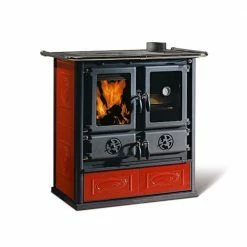 Extraflame Ενεργειακή σόμπα ξύλου με φούρνο La Nordica Rosetta BII 7,2kW BORDEAUX
