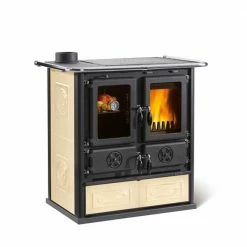 Extraflame Ενεργειακή σόμπα ξύλου με φούρνο La Nordica Rosetta Sinistra BII 7,3kW PERGAMENA