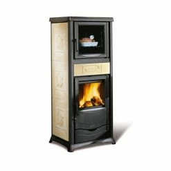 Extraflame Ενεργειακή σόμπα ξύλου με φούρνο La Nordica Rossella Plus Forno Evo 9,1kW LIBERTY PERGAMENA