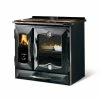 Extraflame Ενεργειακή σόμπα ξύλου με φούρνο LA NORDICA SUPREMA 4.0 9 KW BLACK
