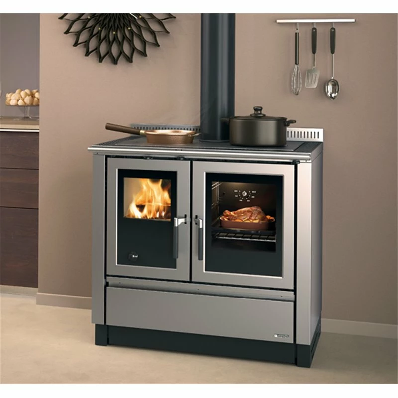 Extraflame Ενεργειακή σόμπα ξύλου με φούρνο LA NORDICA VENEZIA 8,3 KW INOX 2 Extraflame Ενεργειακή σόμπα ξύλου με φούρνο LA NORDICA VENEZIA 8,3 KW INOX - Image 2