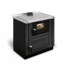 Extraflame Ενεργειακή σόμπα ξύλου με φούρνο La Nordica Verona 8,0kW BLACK
