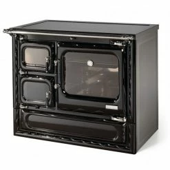 Ενεργειακή σόμπα ξύλου με φούρνο νησίδα HERGOM Deva 100 SE ISLA 13,7 Kw